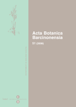 Acta Botanica Barcinonensia - 51 (2008) Revista