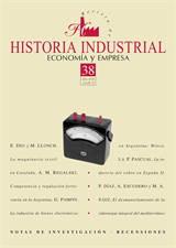 Revista de Historia Industrial núm. 38