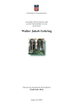Honoris causa Walter Jakob Gehring