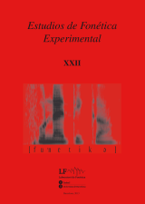 Estudios de Fonética Experimental XXII
