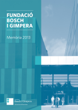 Memòria Fundació Bosch i Gimpera 2013 (eBook)