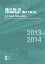 Memòria de responsabilitat social 2013-2014 (eBook)