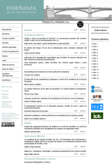 Enseñanza de las ciencias sociales. Revista de investigación 14. Revista electrònica