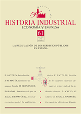Revista de Historia Industrial núm. 61. Año XXV, 2016, Monográfico 1