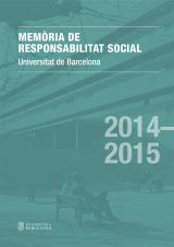 Memòria de responsabilitat social 2014-2015 (eBook)