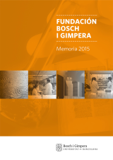 Memoria Fundación Bosch i Gimpera 2015 (eBook)