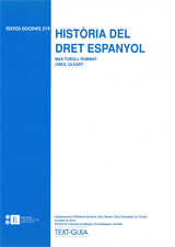 Història del dret espanyol (eBook)