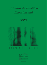 Estudios de Fonética Experimental XXVI