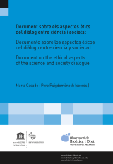 Document sobre els aspectes ètics del diàleg entre ciència i societat