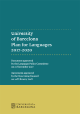 	University of Barcelona Plan for Languages 2017-2020 (eBook)
