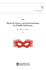María de Zayas y otros heterónimos de Castillo Solórzano (eBook)