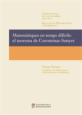 Matemàtiques en temps difícils: el teorema de Corominas-Sunyer (eBook)