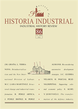 Revista de Historia Industrial – Industrial History Review núm. 86