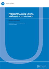 Programación lineal: análisis post-óptimo